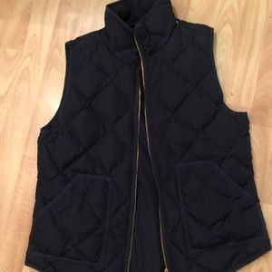 Perfect condition Navy Jcrew Puffer Vest